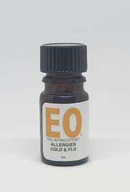 essential oils for cold allergies and flu